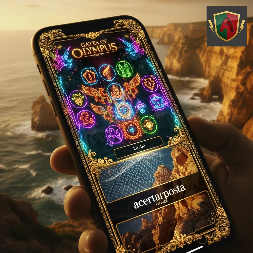 Slot Gates of Olympus da Pragmatic Play em ecrã mobile